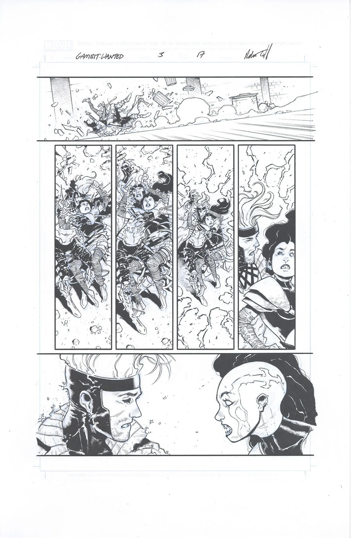 Gambit: Wanted #3, Page 17