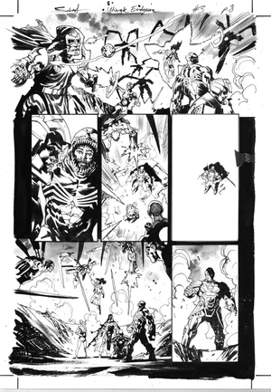 Jonas Scharf | Ultimate Endgame #3 Page 8 | Geoff M Art Sales