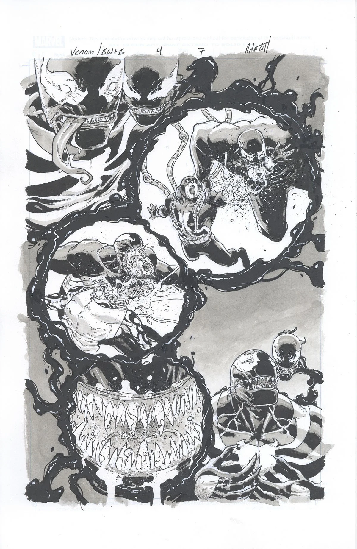 Venom: Black, White and Blood Issue 4, Page 7