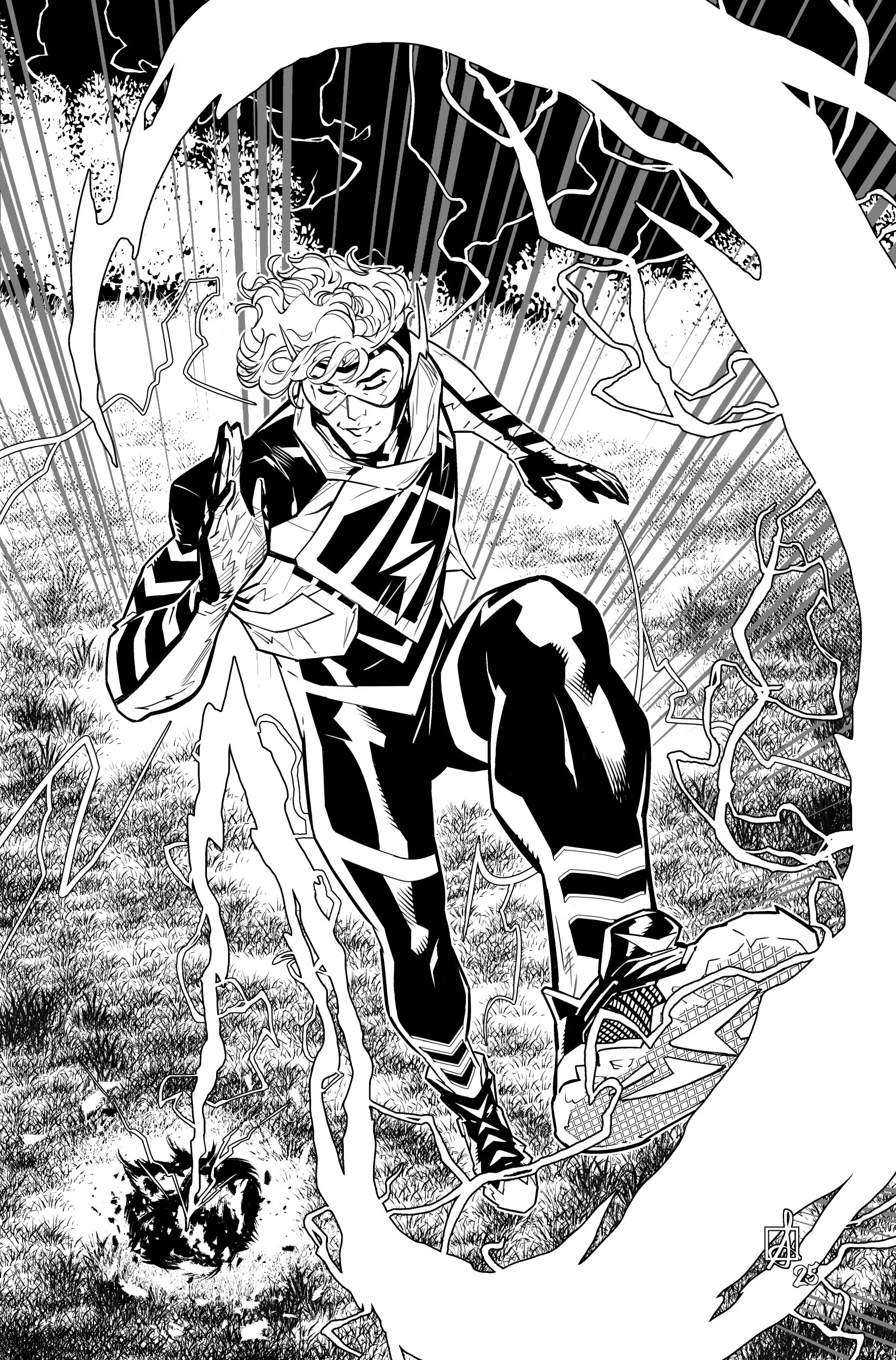 Absolute Flash #14 Cover Artist Proof