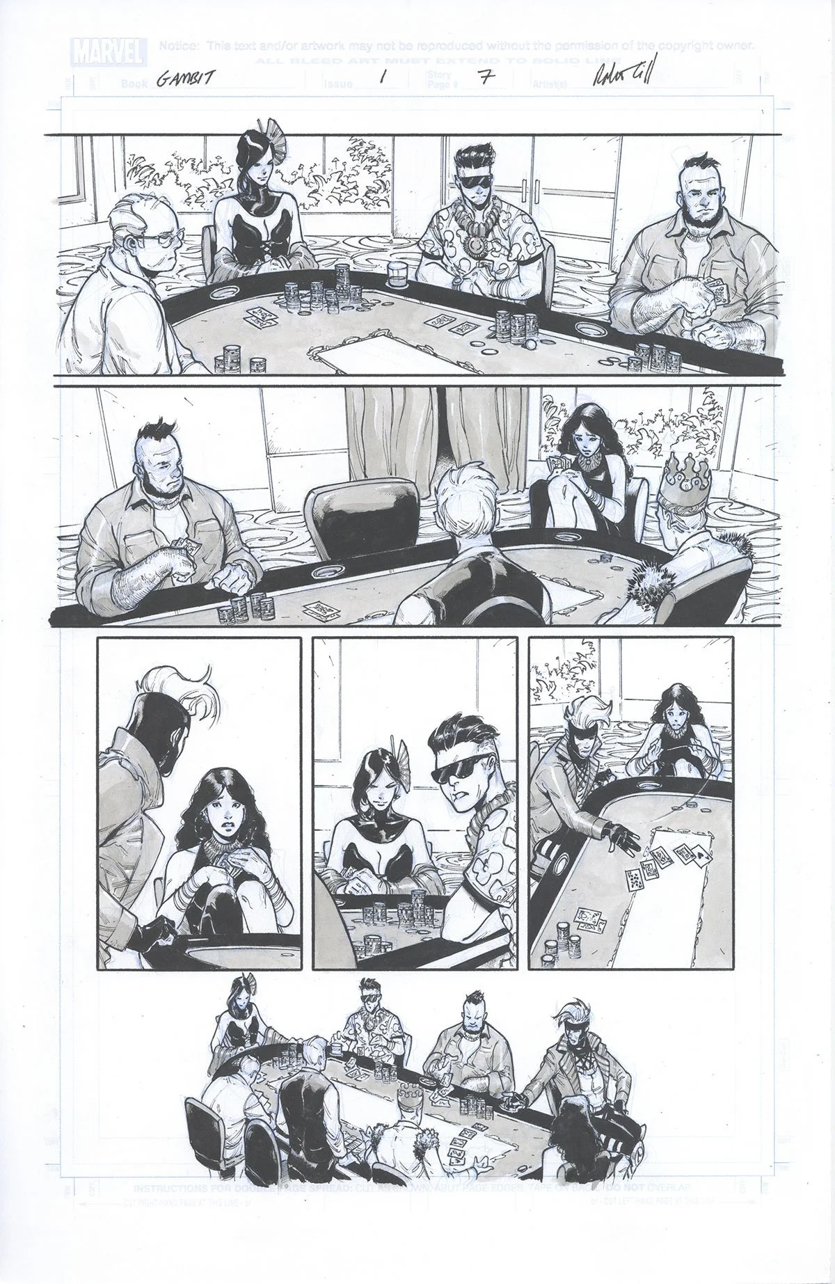 Gambit: Wanted #1, Page 7