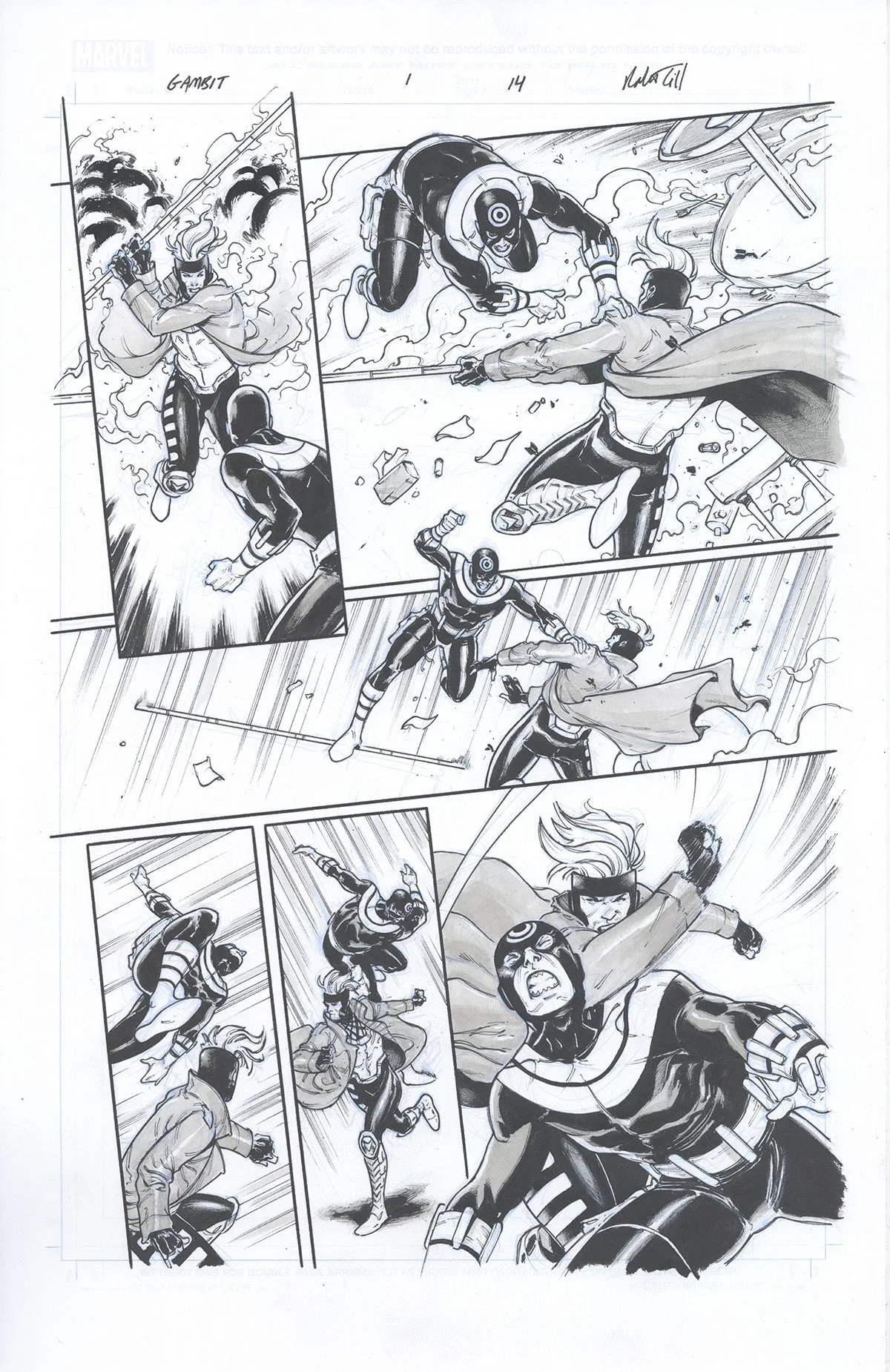 Gambit: Wanted #1, Page 14
