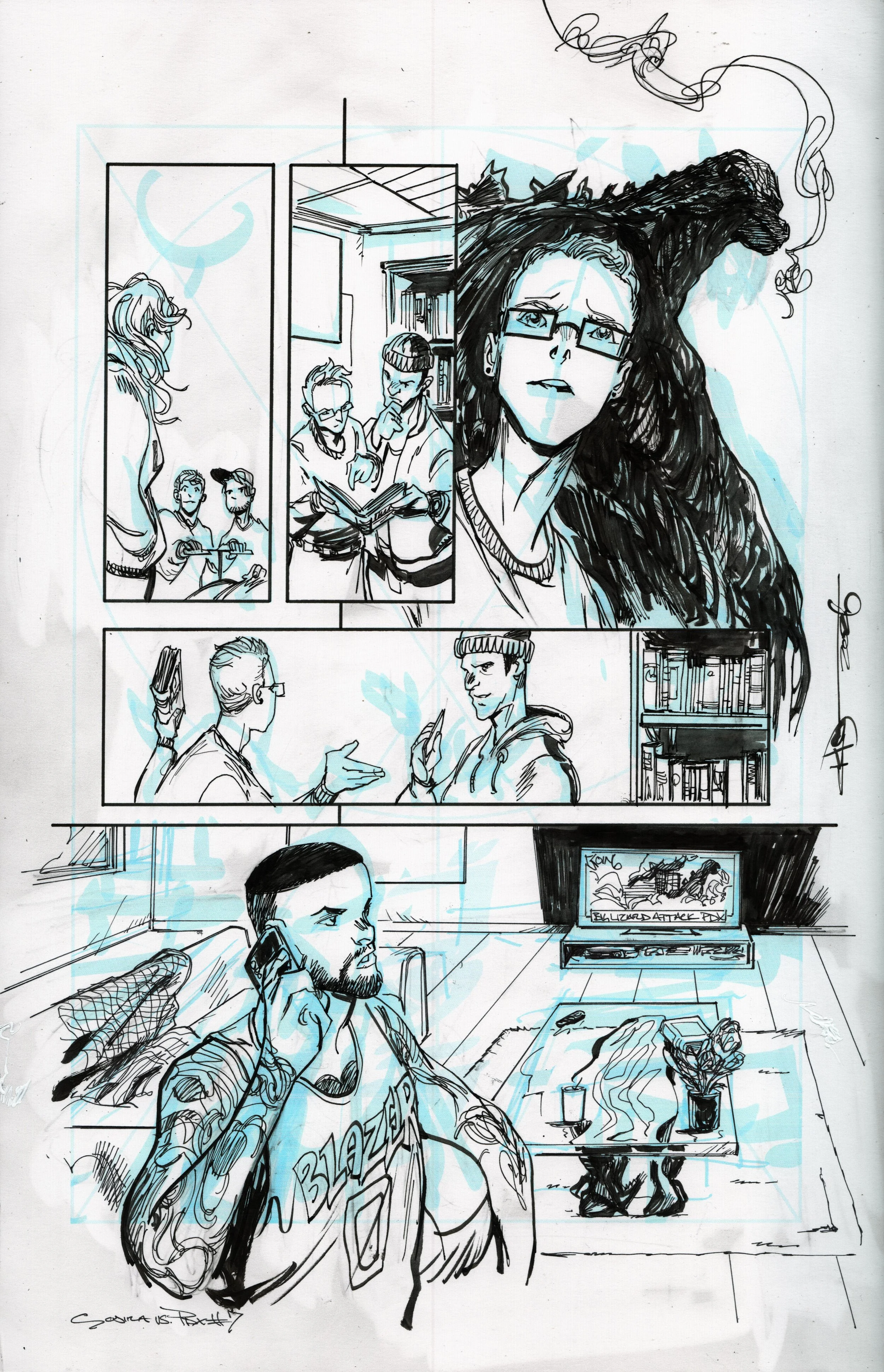 Godzilla vs America: Portland page 7