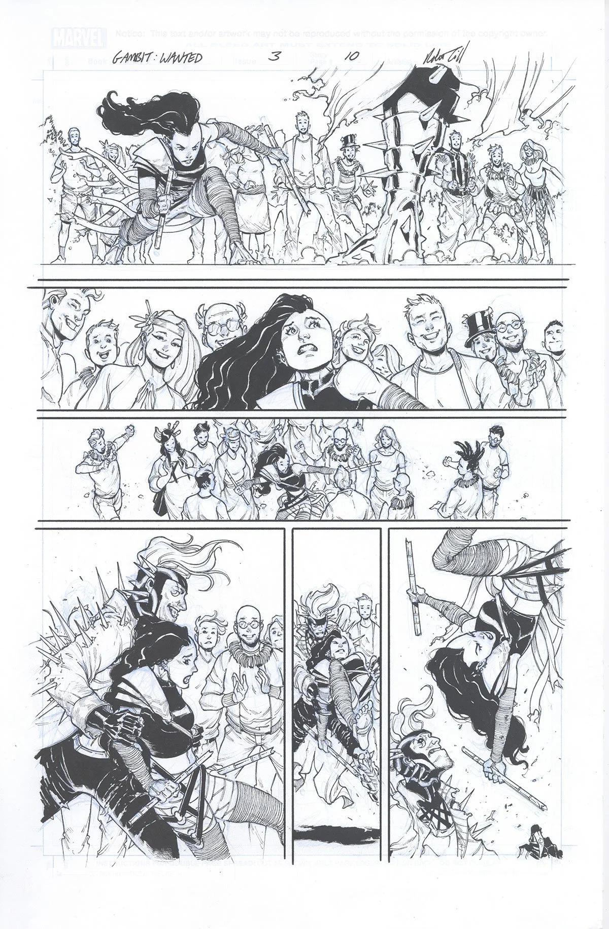 Gambit: Wanted #3, Page 10