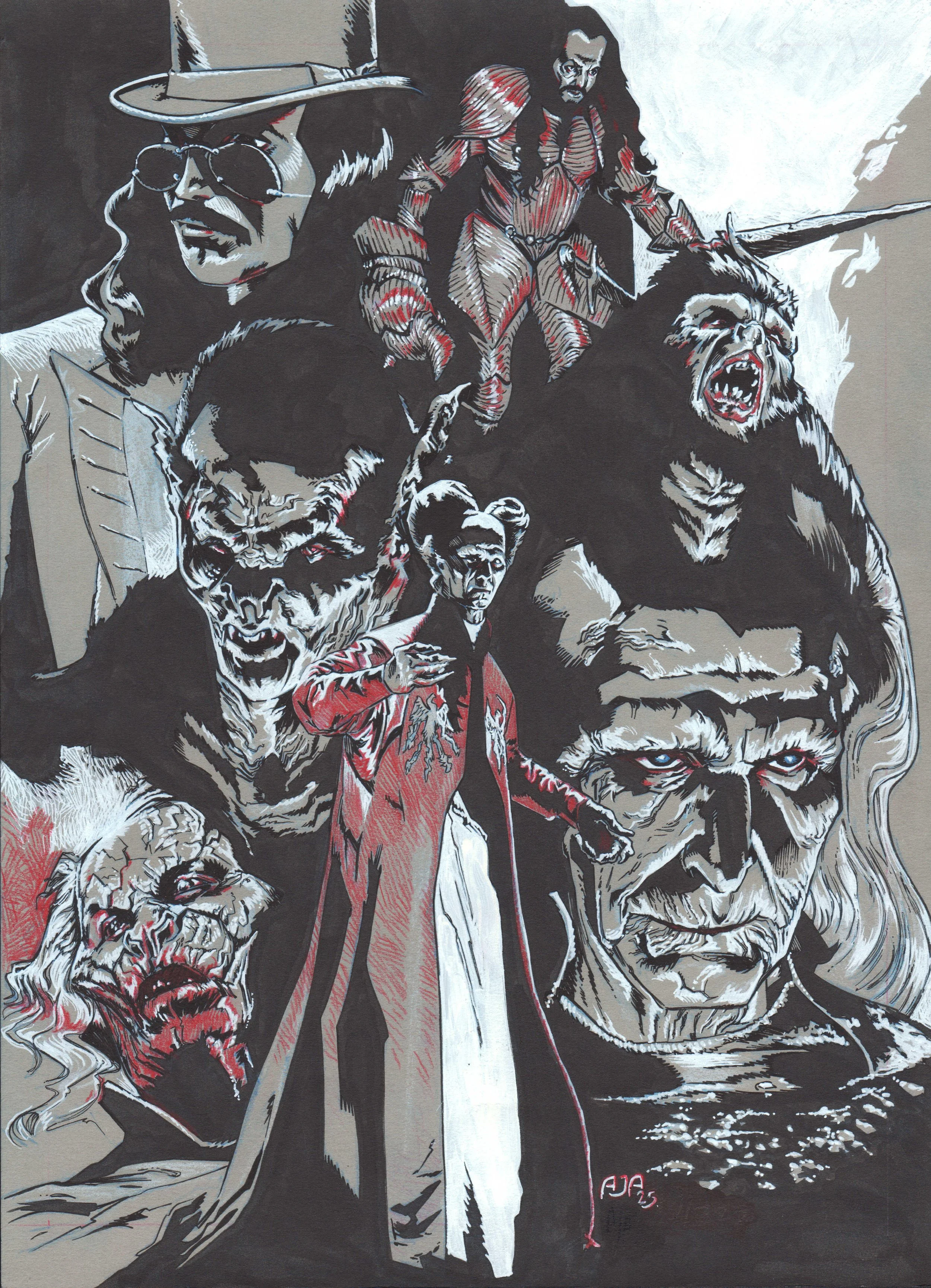 Coppola's Dracula Illustration