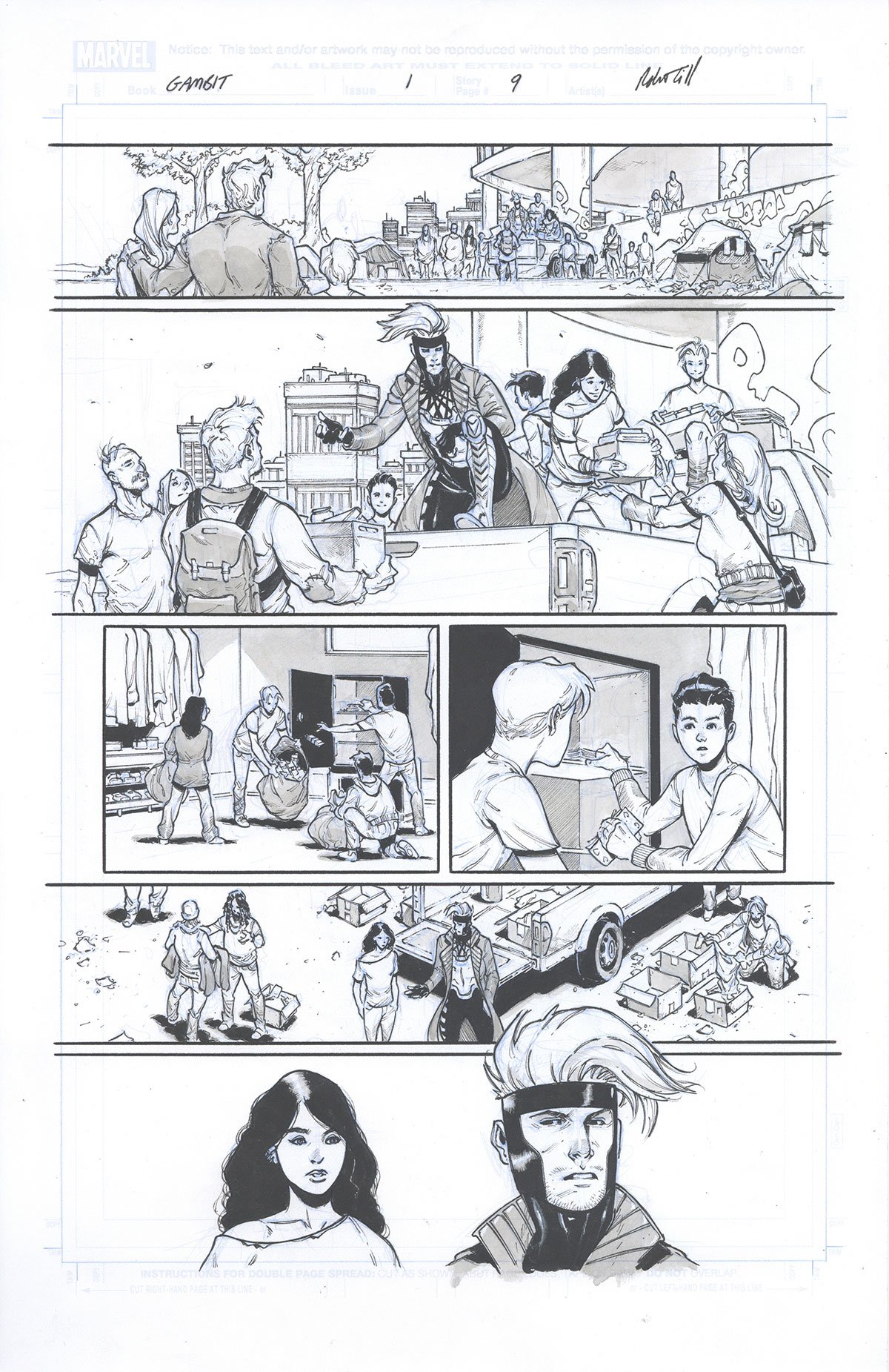 Gambit: Wanted #1, Page 9