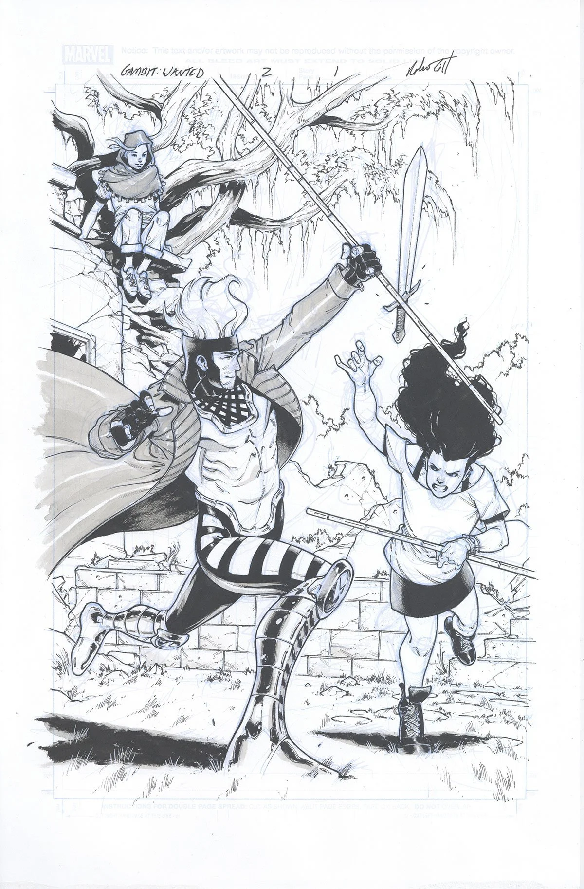 Gambit: Wanted #2, Page 1