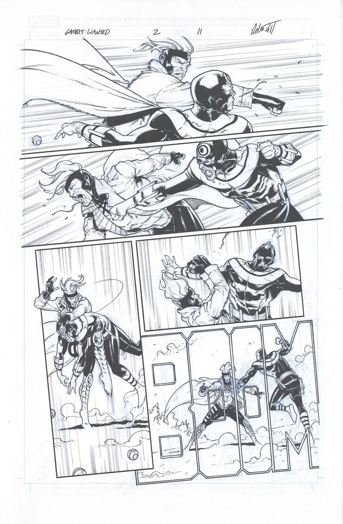 Gambit: Wanted #2, Page 11