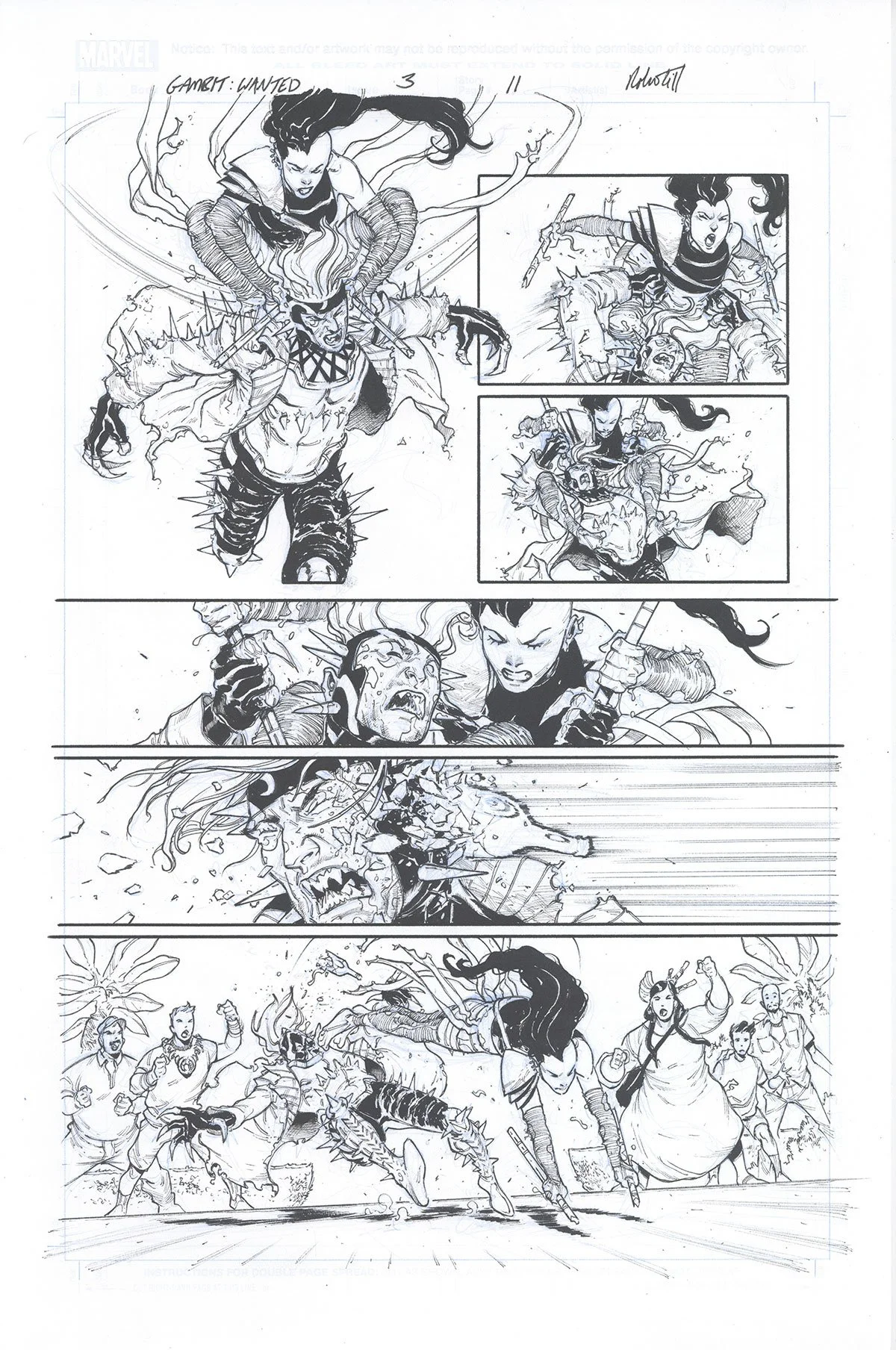Gambit: Wanted #3, Page 11