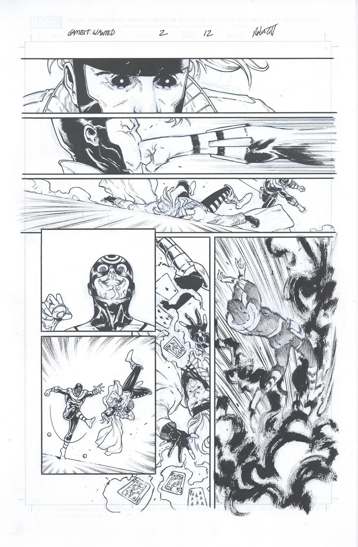 Gambit: Wanted #2, Page 12