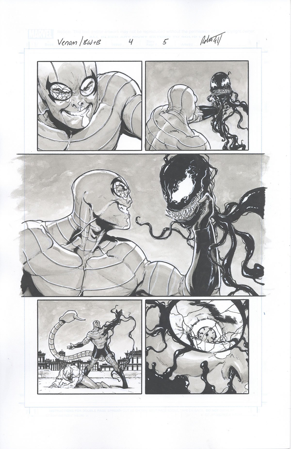 Venom: Black, White and Blood Issue 4, Page 5