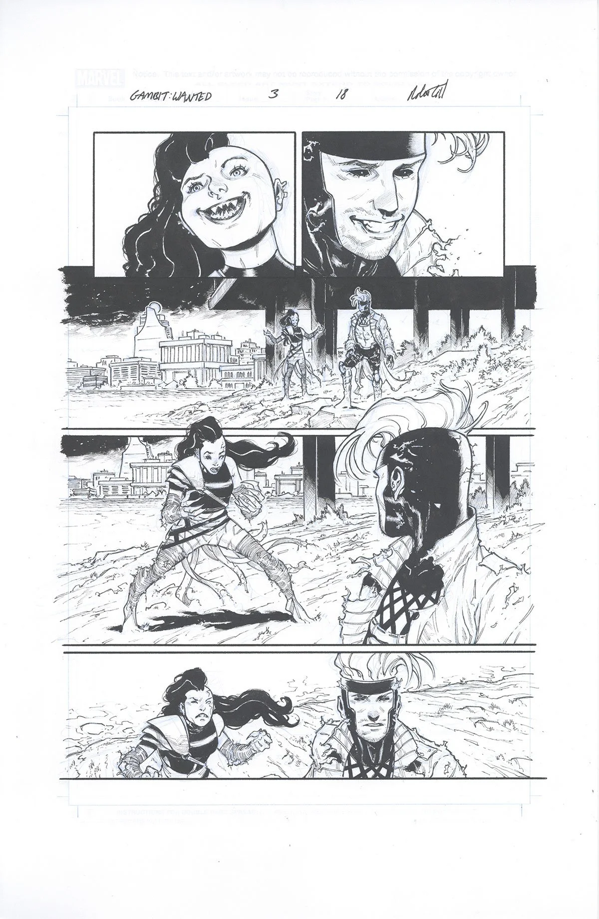 Gambit: Wanted #3, Page 18