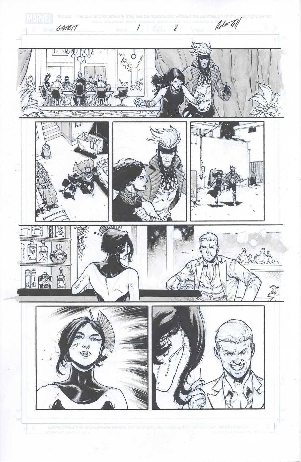 Gambit: Wanted #1, Page 8