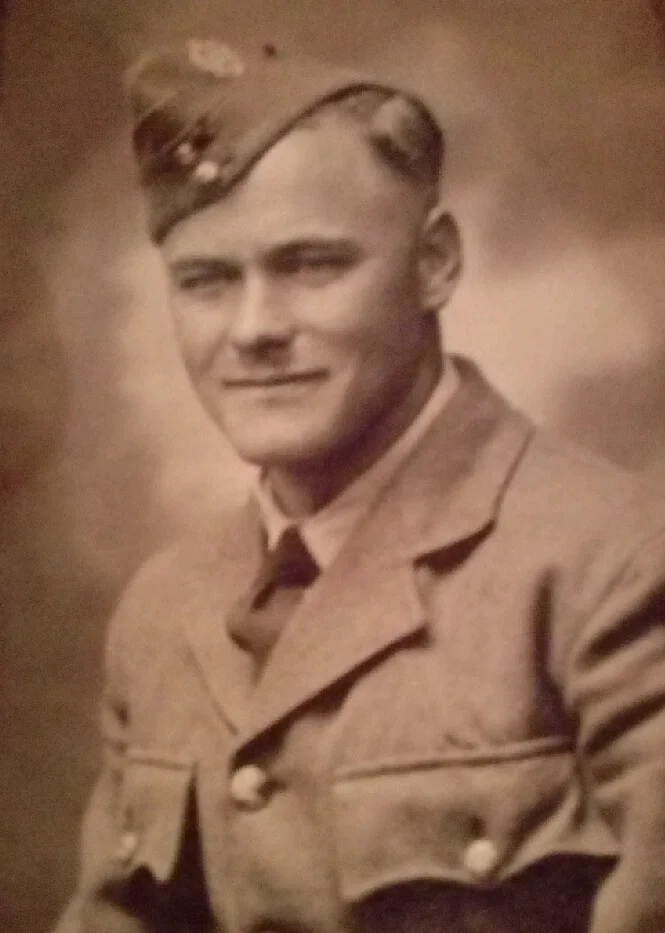 Fiona's grandfather George Edwin Blaber served in the RAF during the Second World War