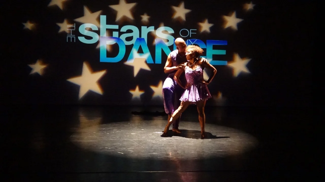 Dancing Star Jeffrey Noble and dance partner Chanel DaSilva of MOVE(NYC)