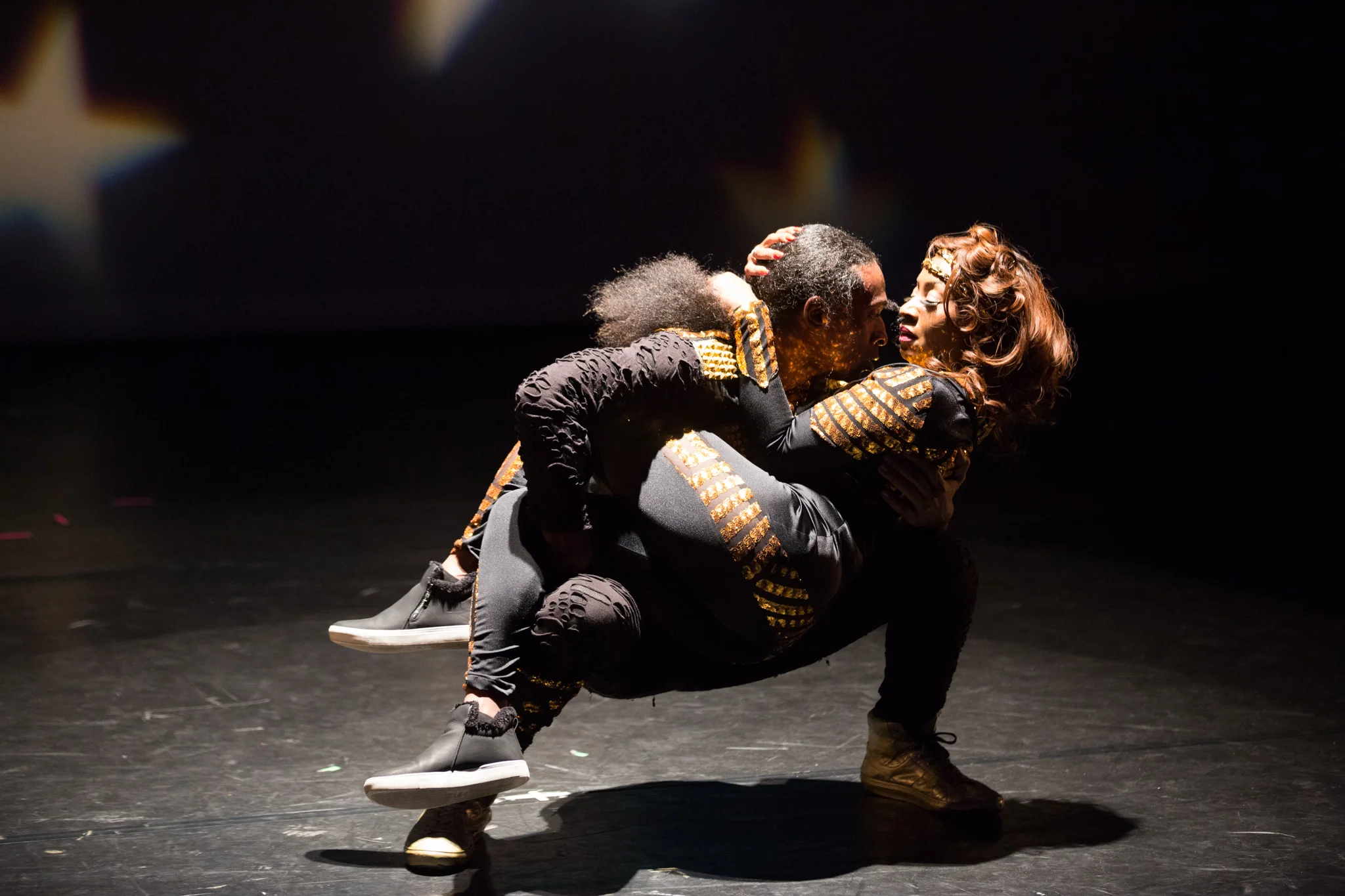 Dancing Star Patricia Robinson and dance partner Kevin Hunte of School of Blyss