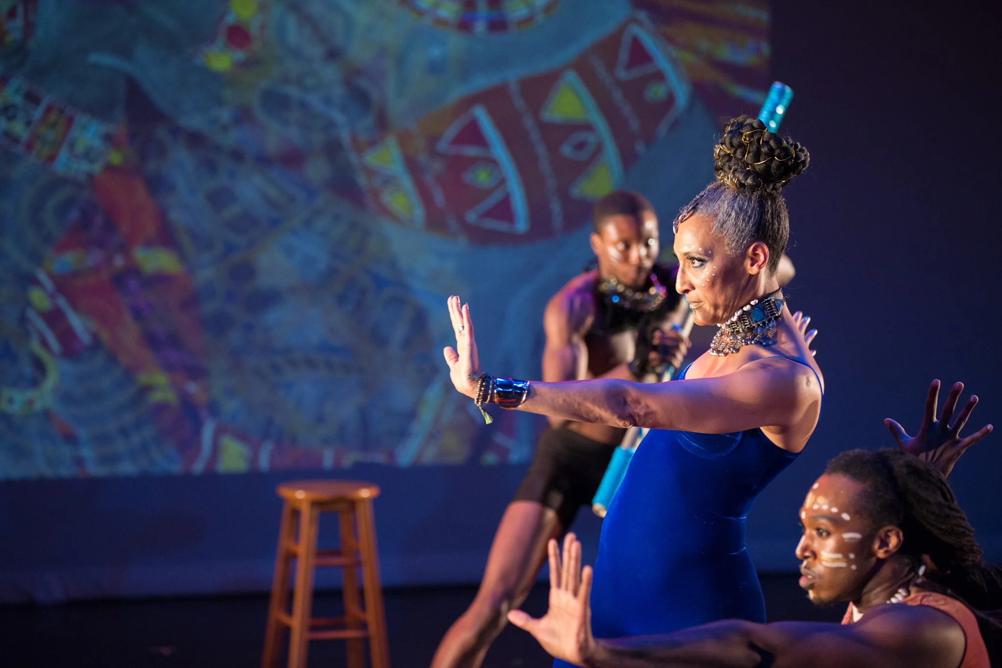 Dancing Star Carla Hall and dance partner Jude Evans of Balance Dance Theatre