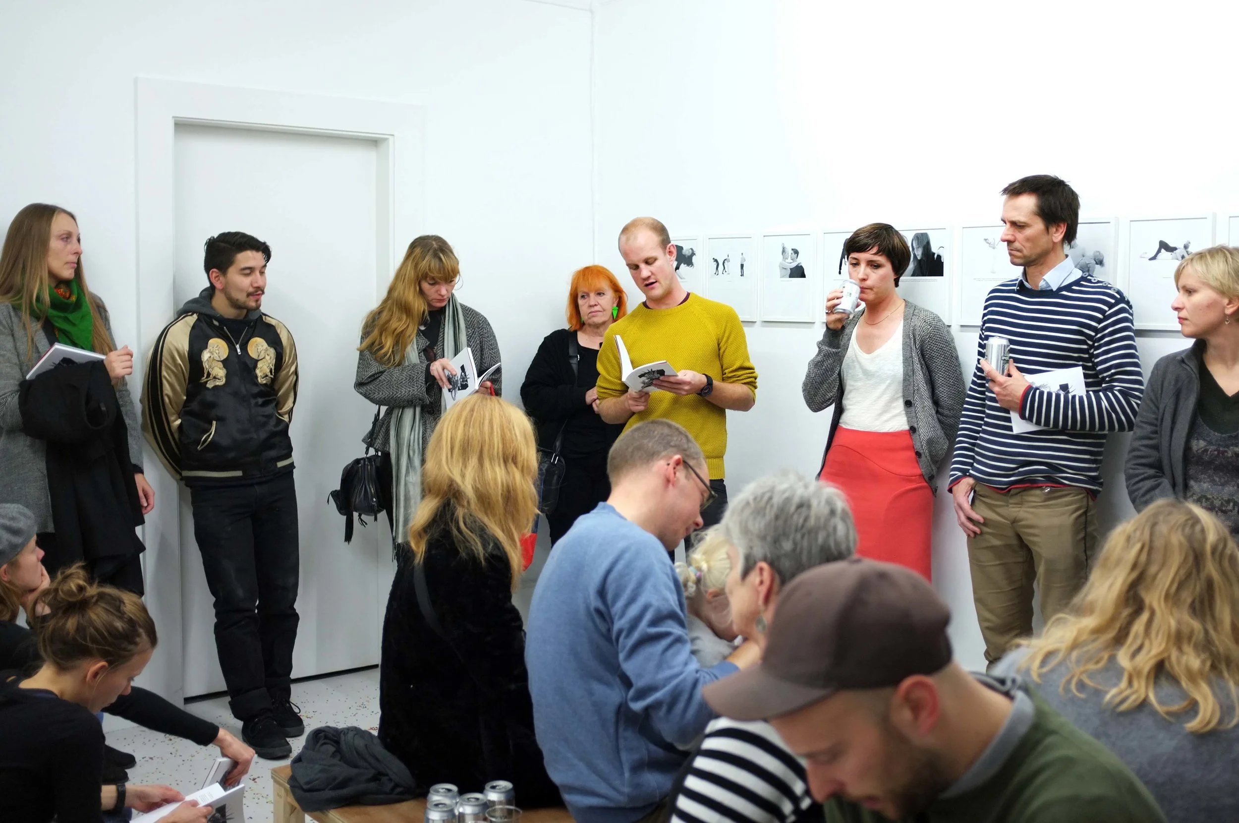 Happy New Year, Dear. Public book reading at bureau publik, 2013