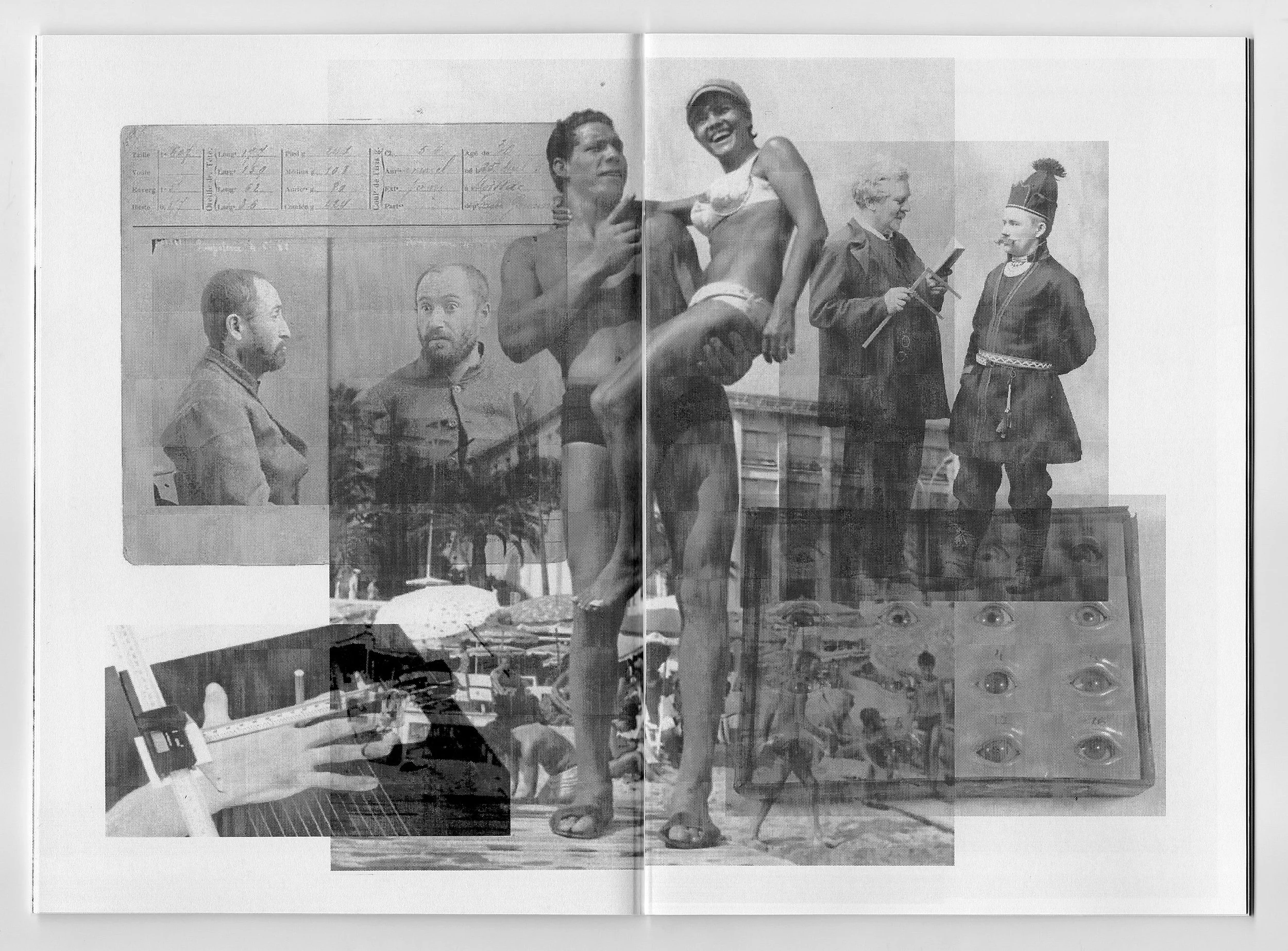 Three Man High. Book spread, Book III, 2014