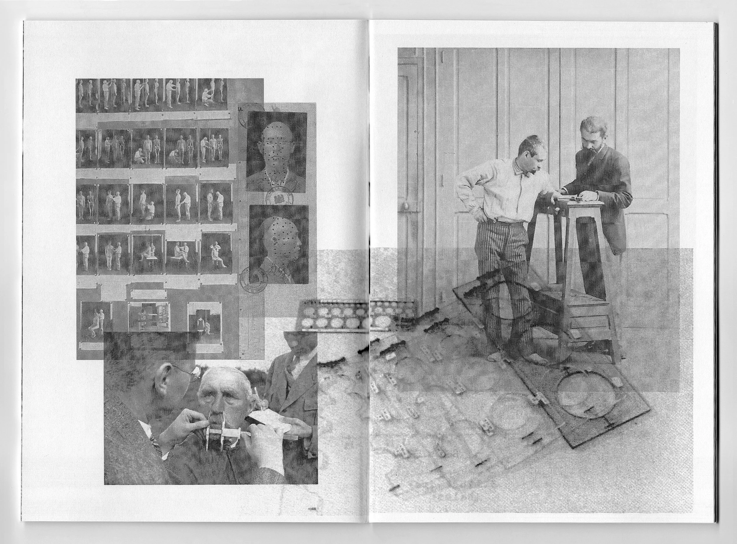 Three Man High. Book spread, Book III, 2014