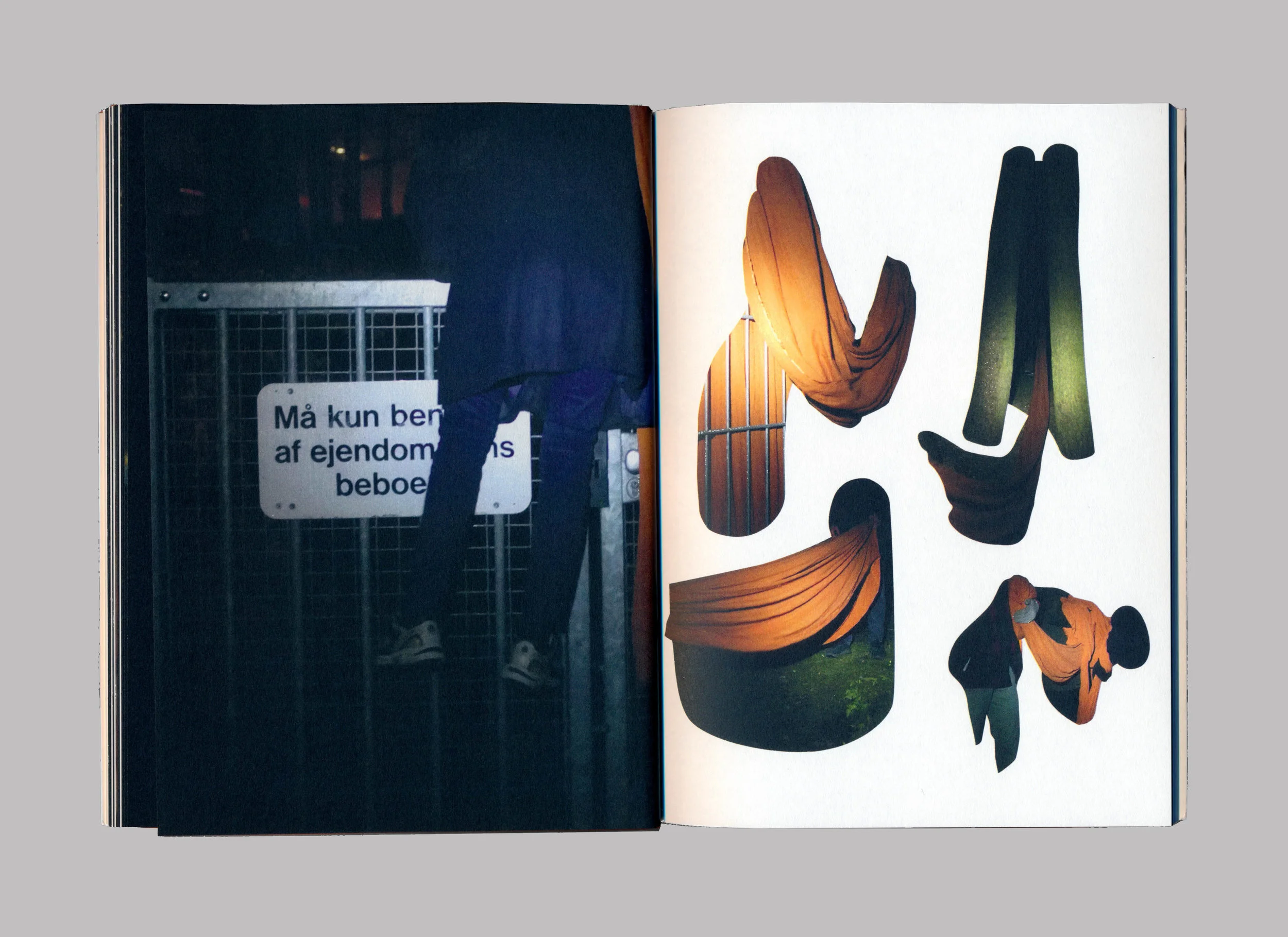 Frisk Flugt - Exitstrategier. Spread. Published on Ovo Press, 2017