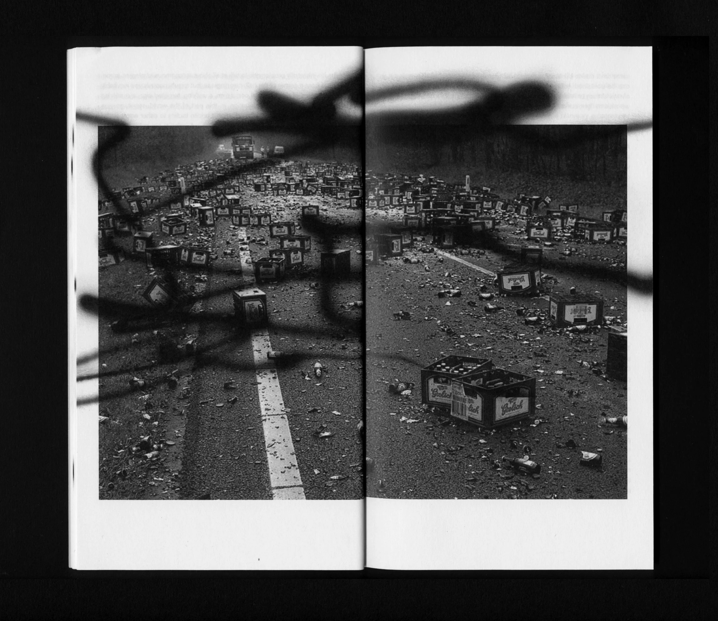 Frisk Flugt - Sabotage (60 pages). Spread. Published by Ovo Press, 2015