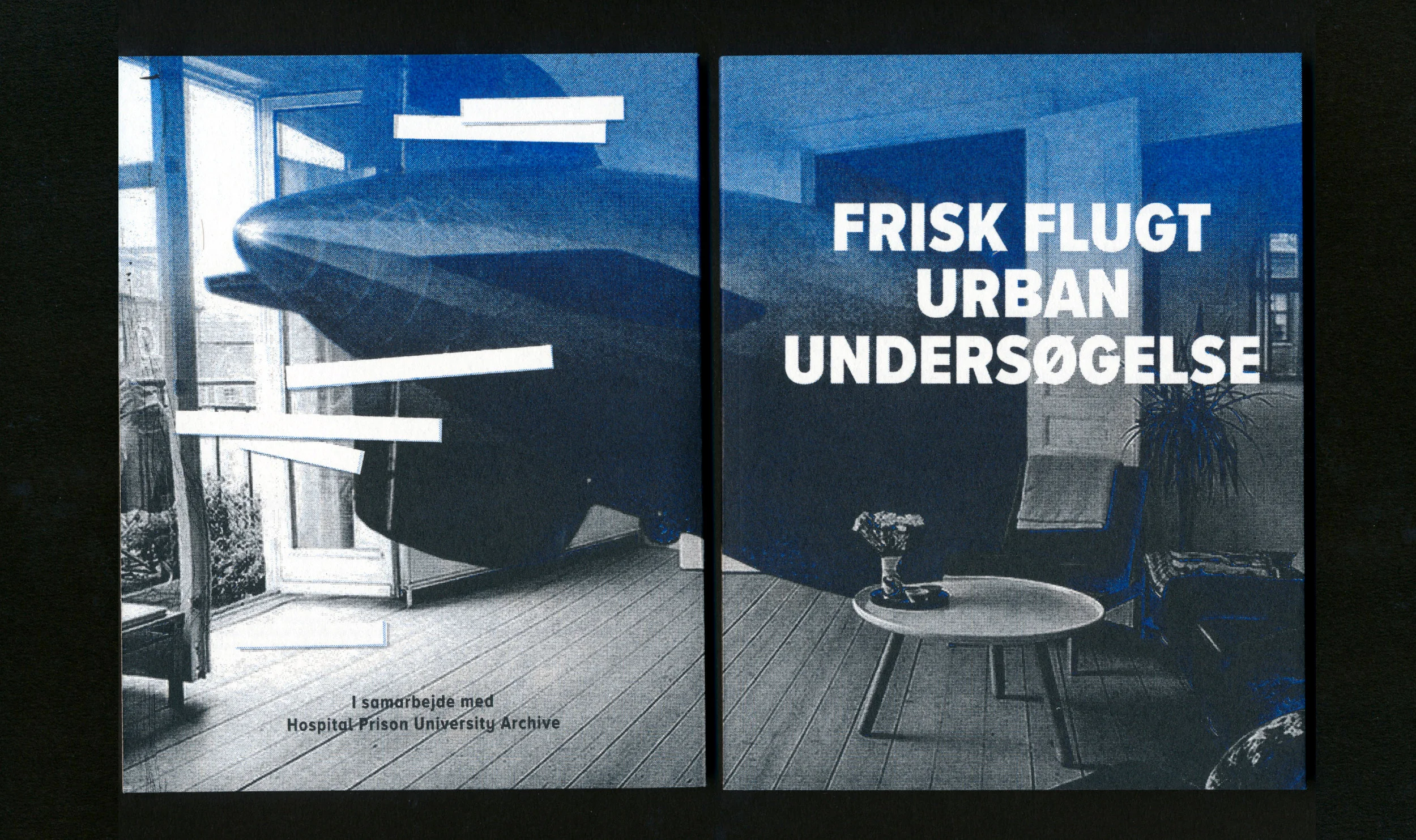 Frisk Flugt - Urban Undersøgelse - Book (52 pages), In collaboration with Hospital Prison University Archive, 2018