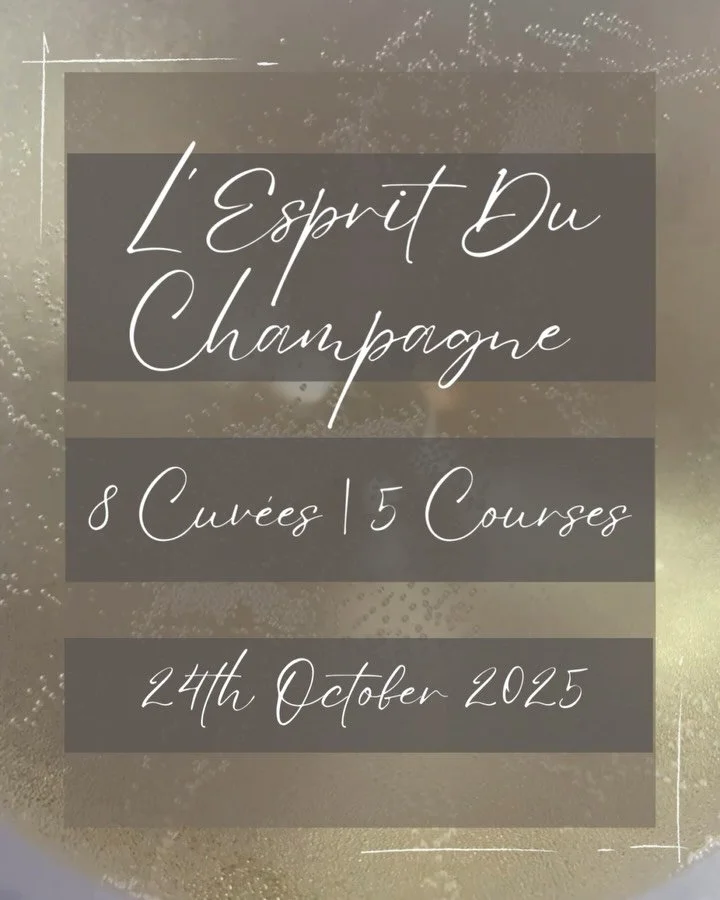 With much anticipation I look forward to presenting a truly unique champagne dining experience, I created to share and celebrate L&rsquo;ESPRIT DU CHAMPAGNE 🍾

🥂 Eight exclusively selected cuv&eacute;es in perfect pairings of style and story, compl