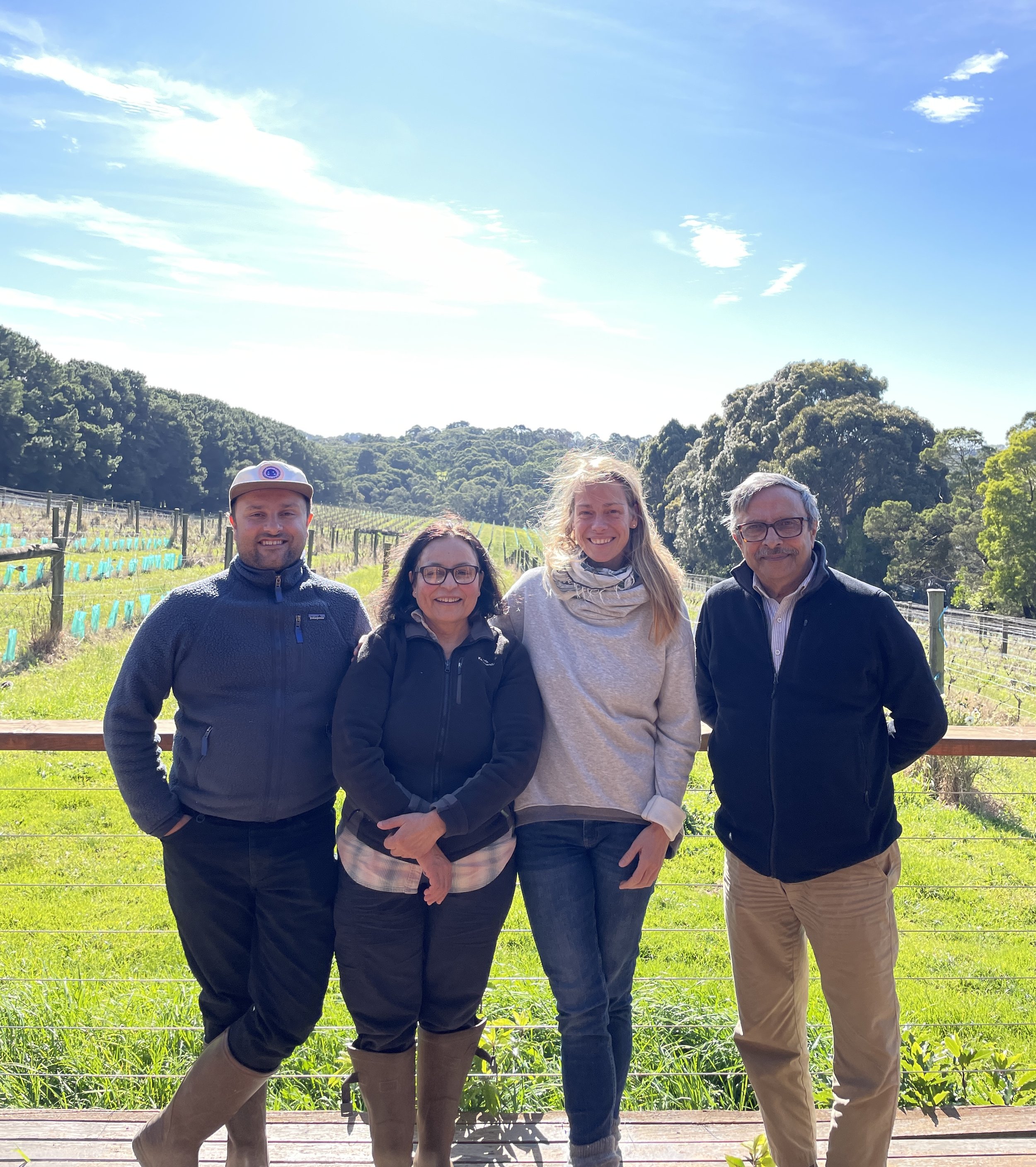 Visiting  Wines Mornington Peninsula Australia