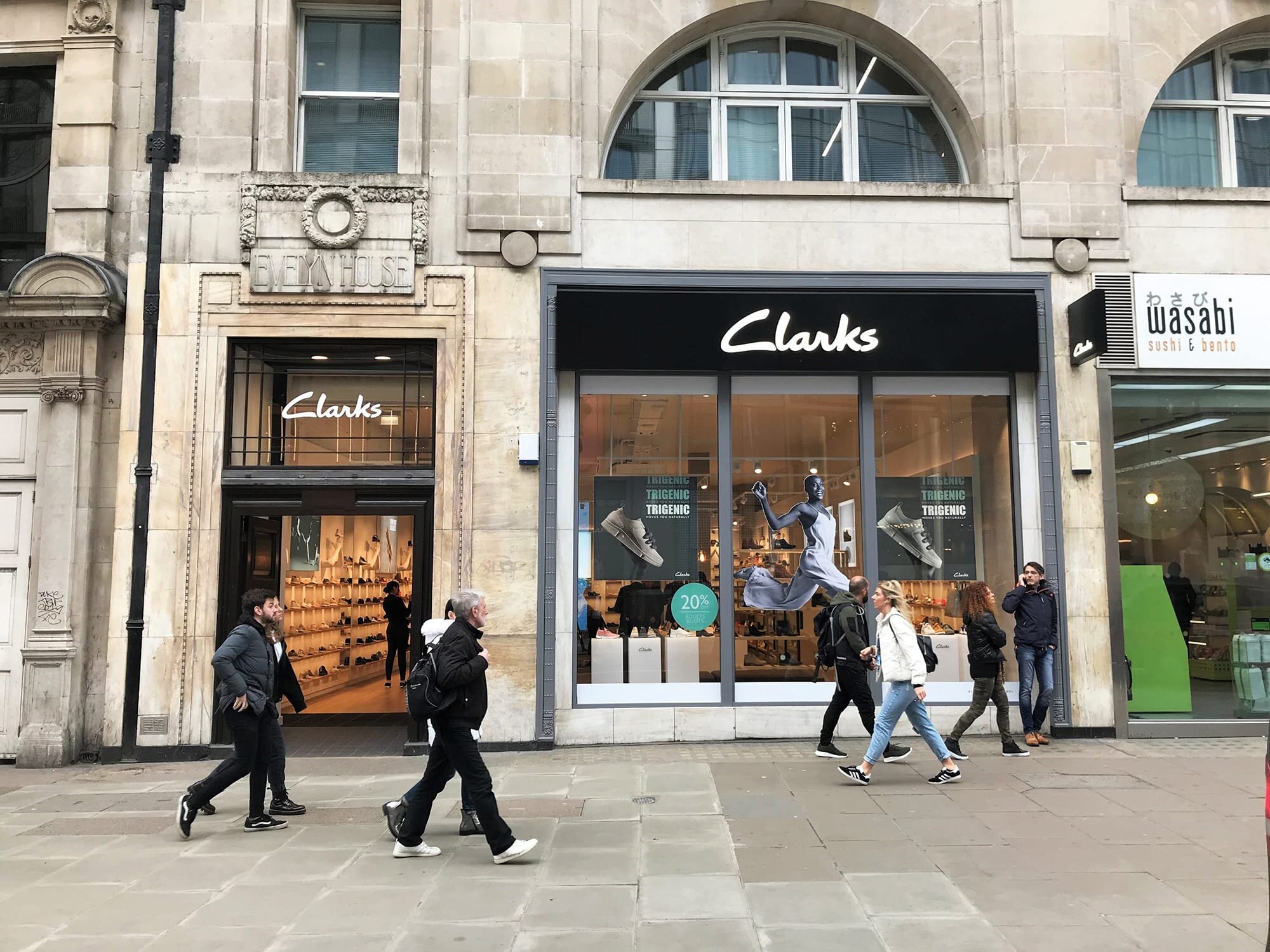 clarks in marble arch