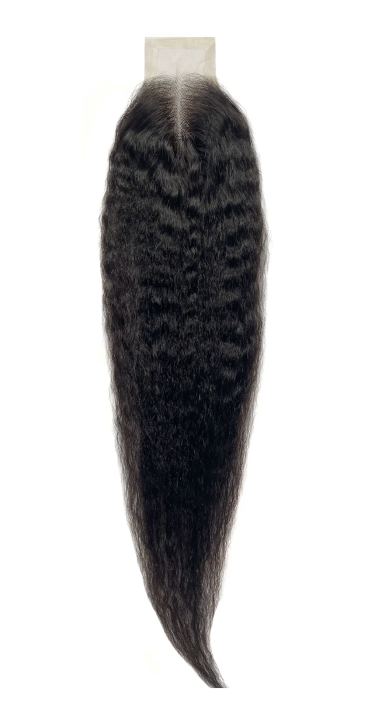 20" Kinky Straight 2x6 HD Closure