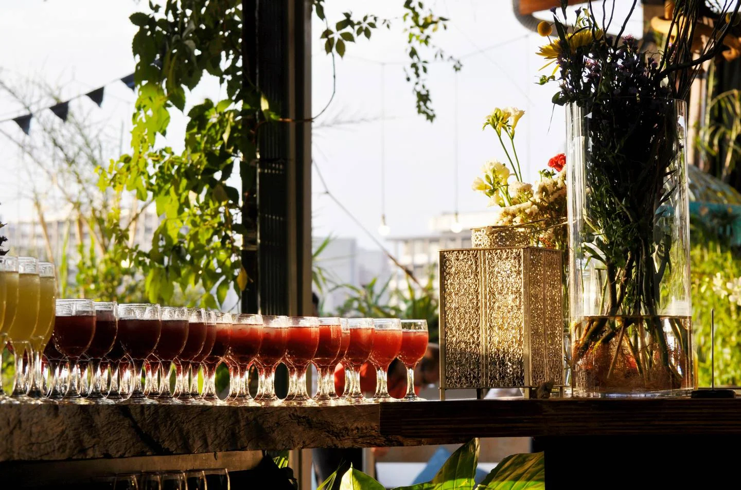 Welcome Drinks Event Living Room