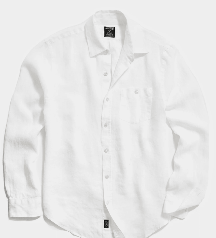 The White Linen Shirt for Men