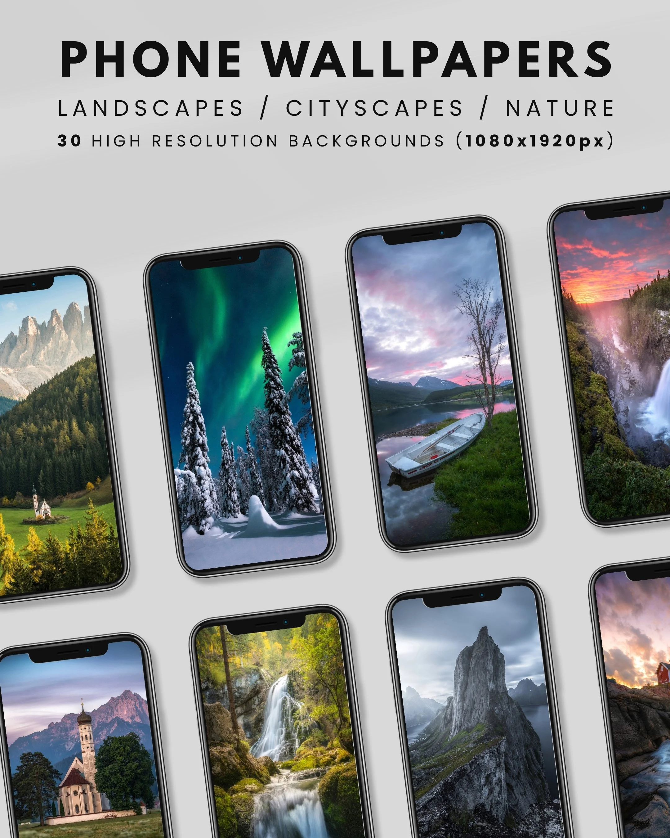 Free Phone Wallpaper Pack (30 images)