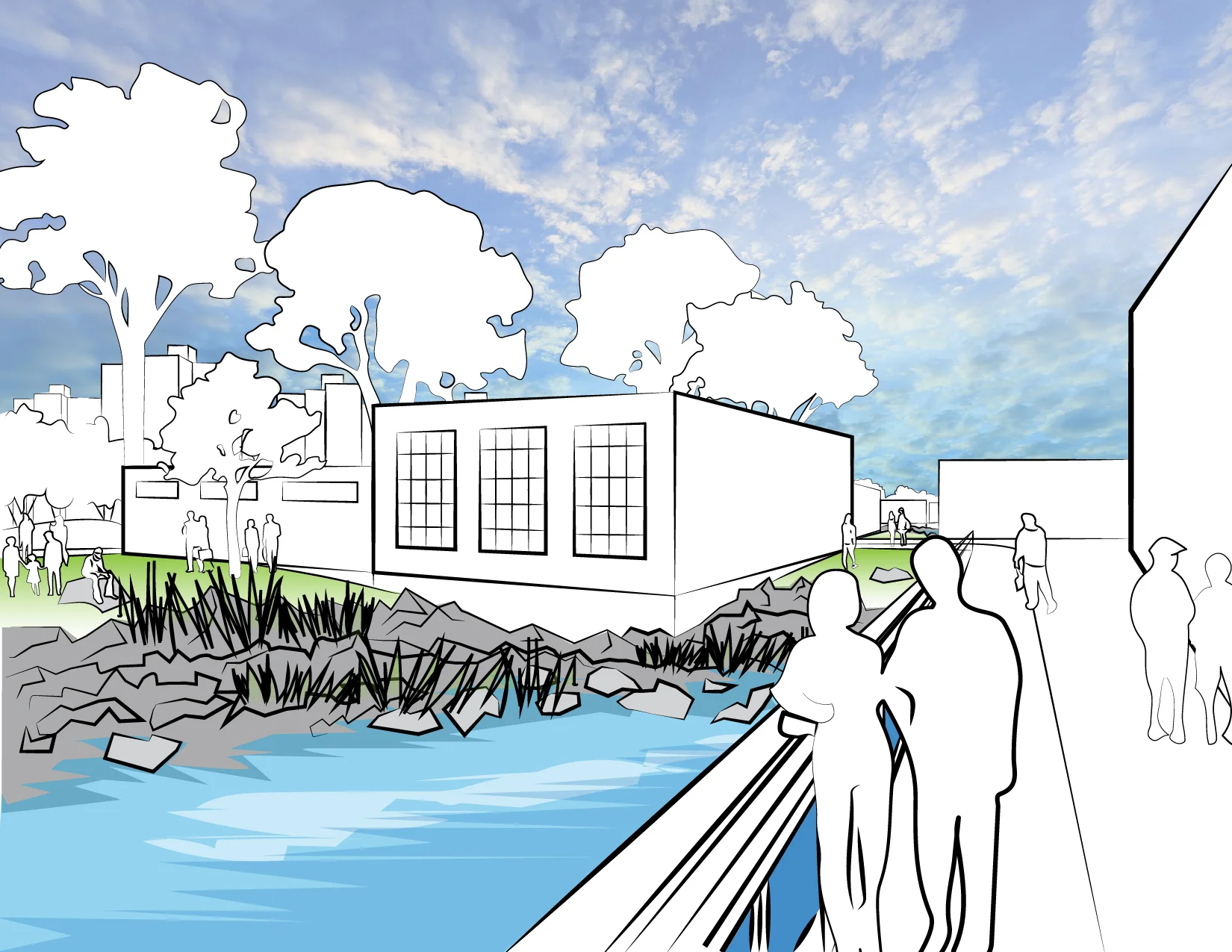 Industrial wetlands