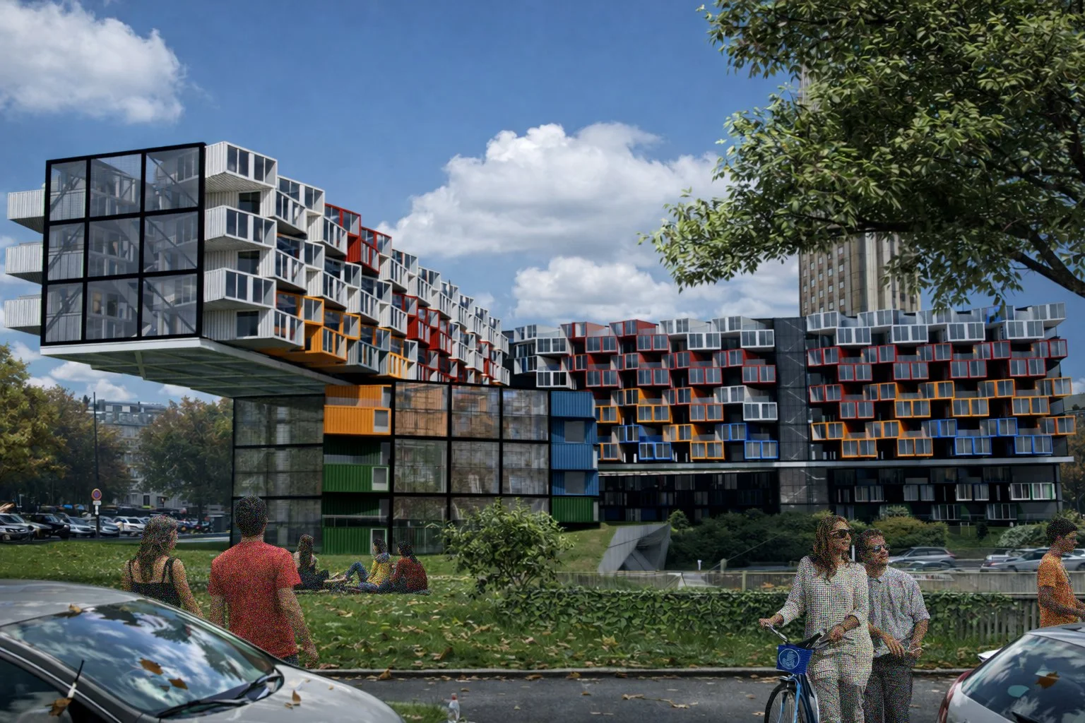 Suburban point of view