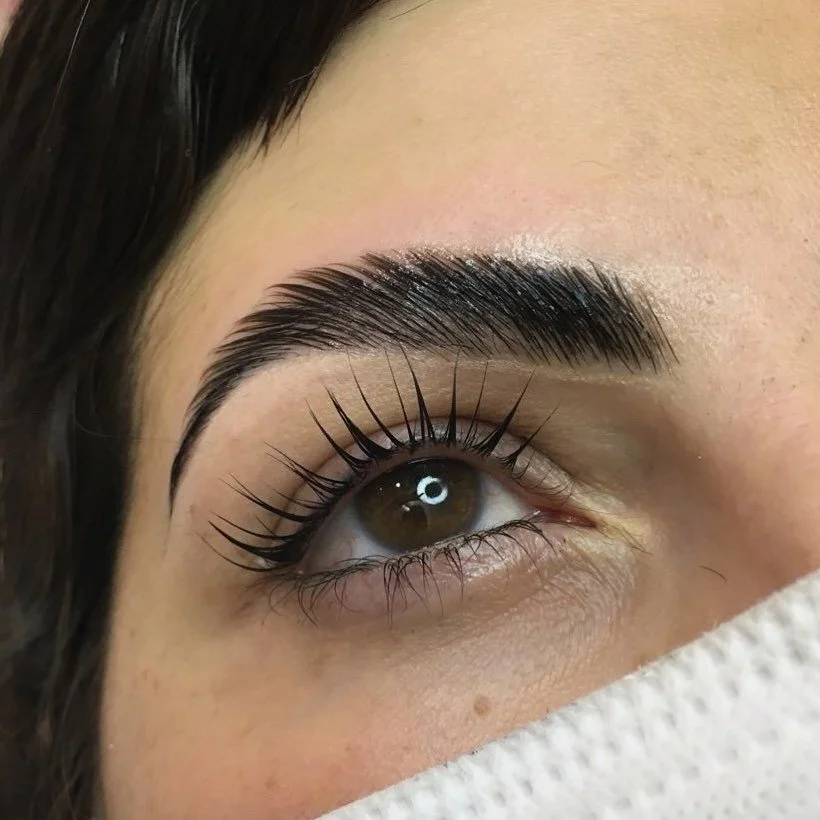 Lash lift and brow lamination by our new tech Concetta ❤️

Her books are open and we&rsquo;re accepting new clients