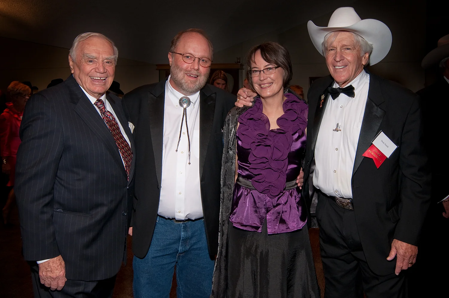 It was an honor to share the stage with actor Ernest Borgnine, writer/poet Jeanetta Calhoun Mish and actor/stuntman Dean Smith when I received the Wrangler Outstanding Photography Book Award from the National Cowboy and Western Heritage Museum in Oklahoma City. The award was for my book Ghost Ranch and the Faraway Nearby.