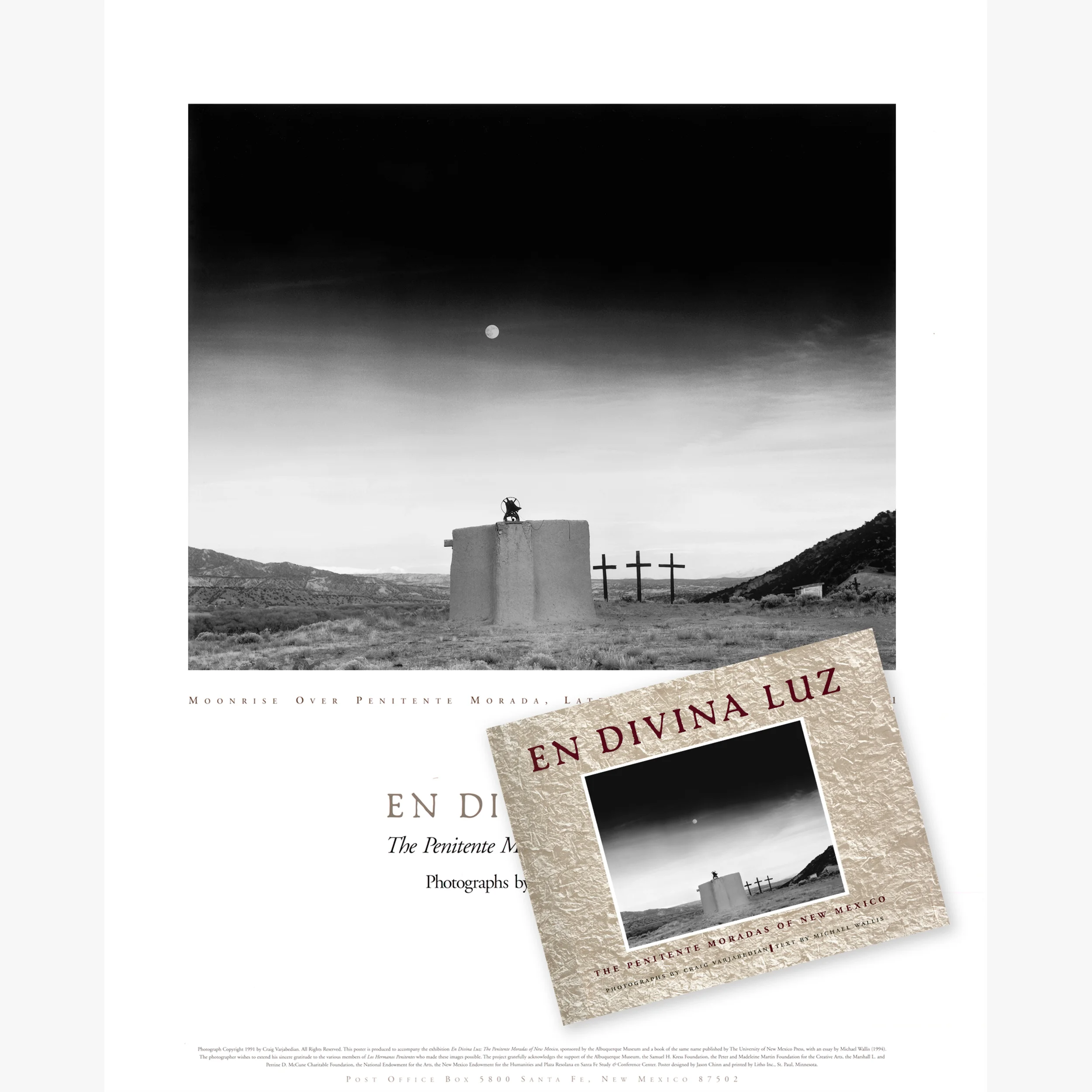 En Divina Luz: The Penitente Moradas of New Mexico — Book and Poster