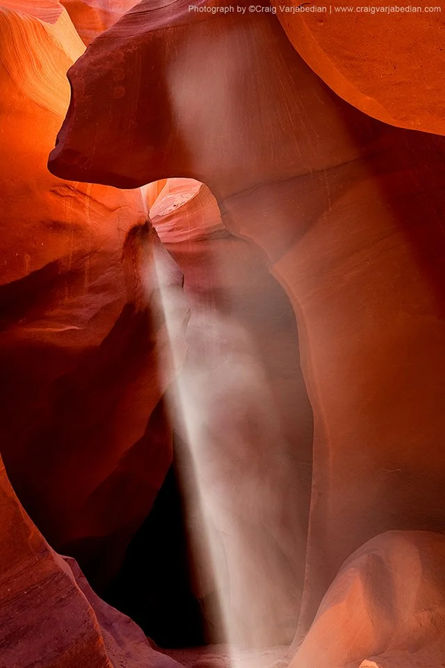 When the light shines in just the right way