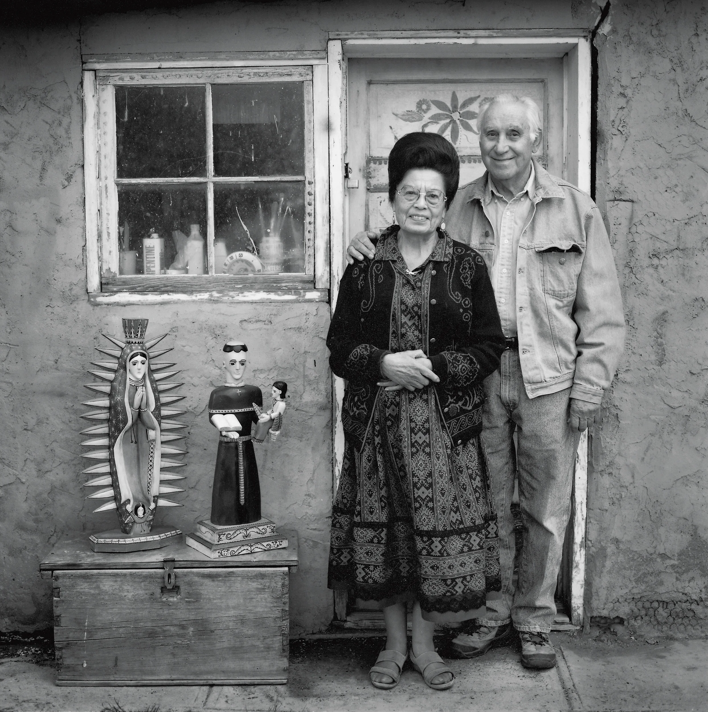 Eulogio and Zoraida Ortega, Saint Makers, Velarde, New Mexico, 1996