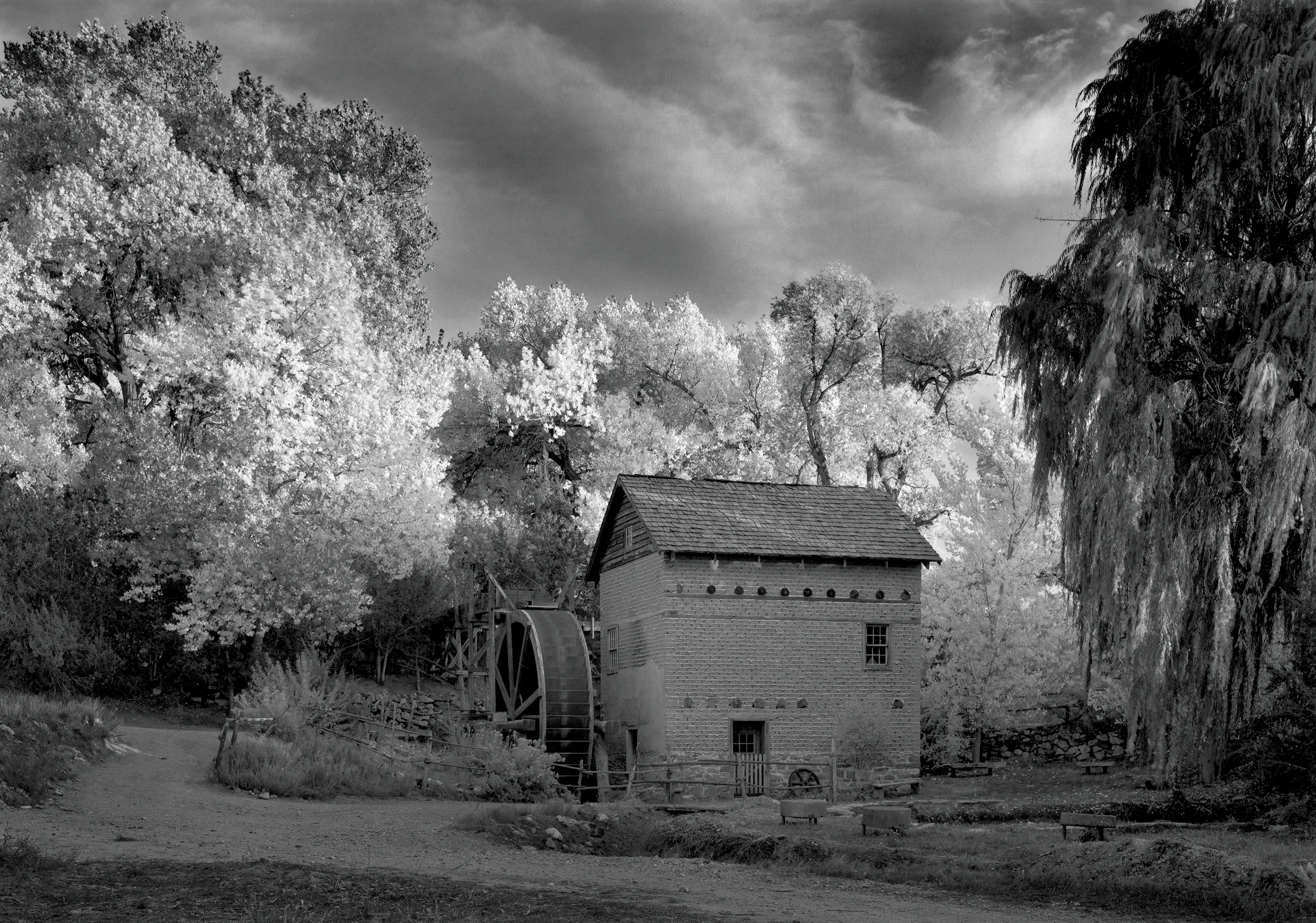 The Big Mill of Sapello, El Rancho de las Golondrinas, New Mexico, 2003