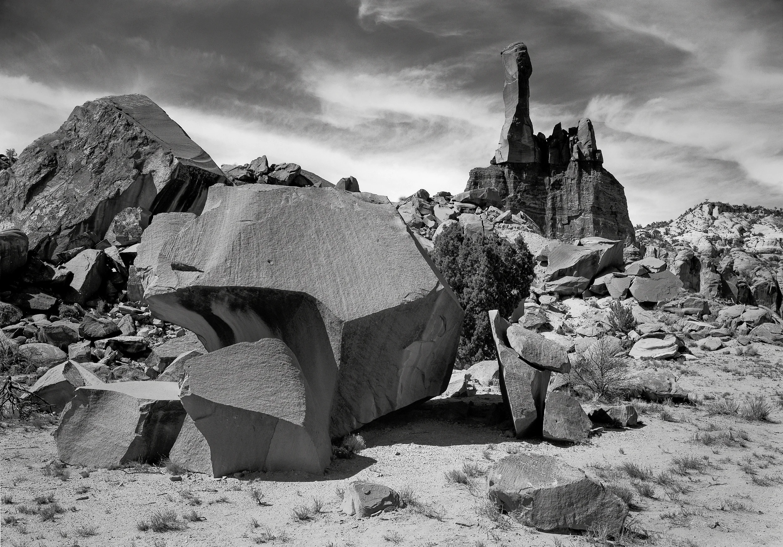 Boulders and Rock Forms, Comanche Canyon, Ghost Ranch, New Mexico, 2007