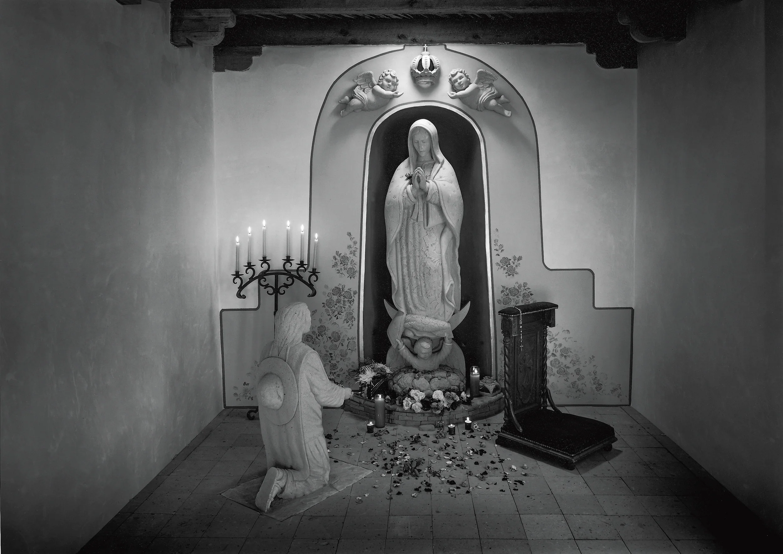 Interior, Chapel of Our Lady of Guadalupe, Ojo Caliente, New Mexico, 1999