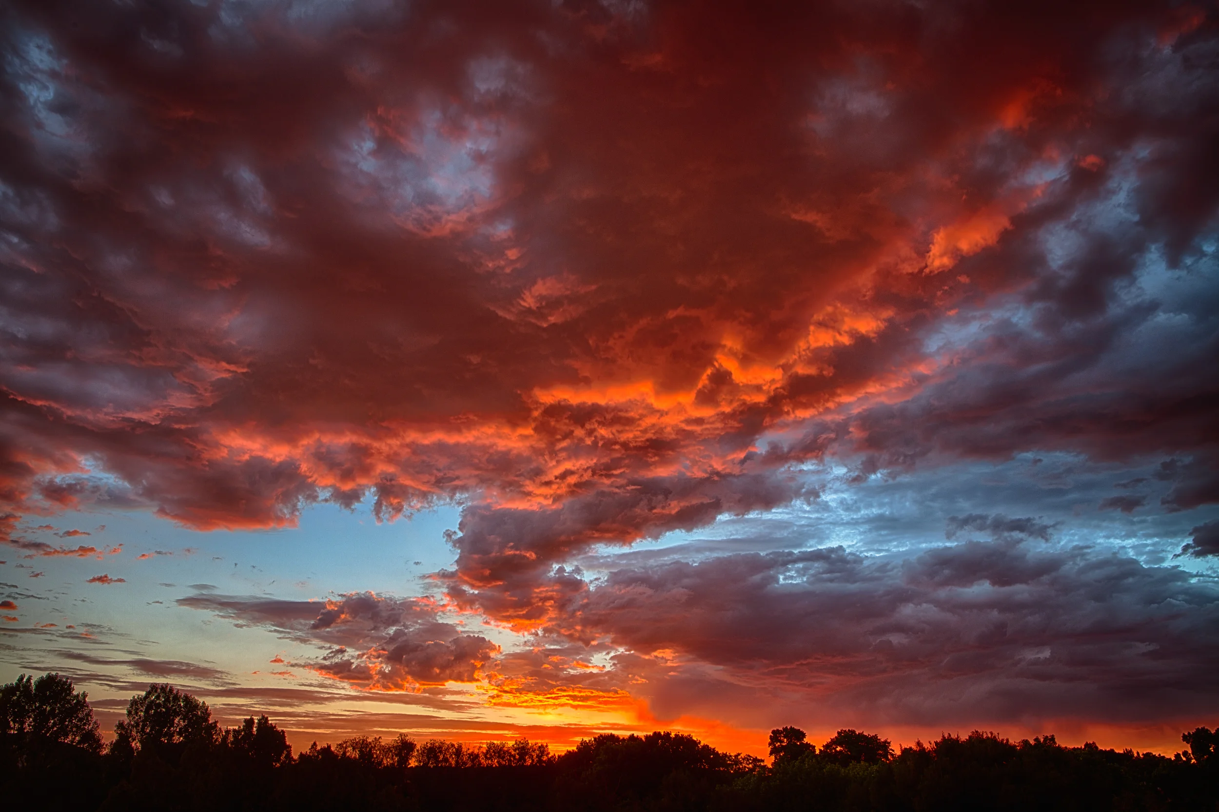 Sunset, Ranchos de las Golondrinas, La Cienega, New Mexico, 2014