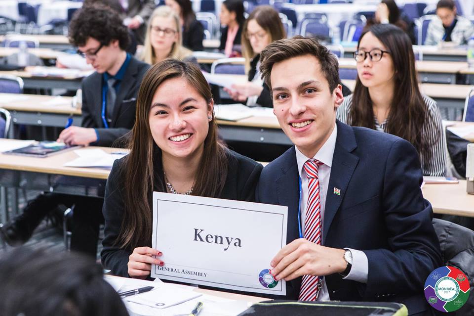 Training Officer Janet Wong and MUN Director Jan-Paul Sandmann