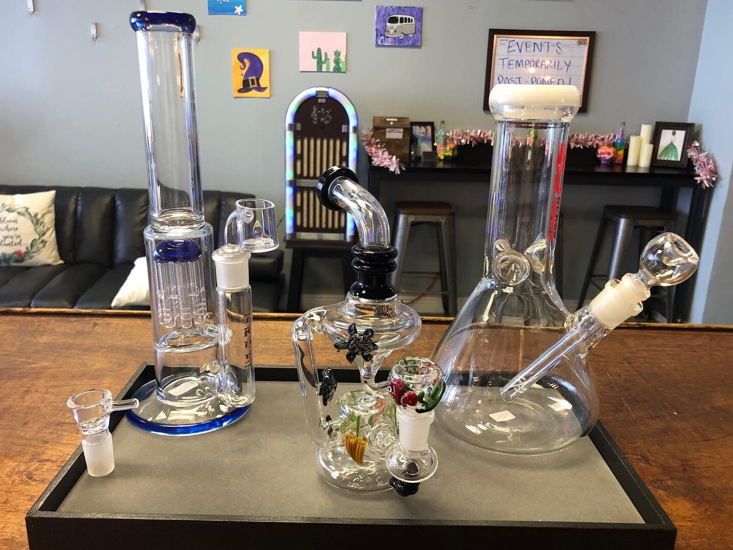 A few of the beautiful pieces we have in stock from @empireglassworks and more. Come on in and check it out! #TeamTVLRI&mdash;&mdash;&mdash;&mdash;&mdash;&mdash;&mdash;&mdash;&mdash;&mdash;&mdash;&mdash;&mdash;&mdash;&mdash;&mdash;&mdash;&mdash;&mdas