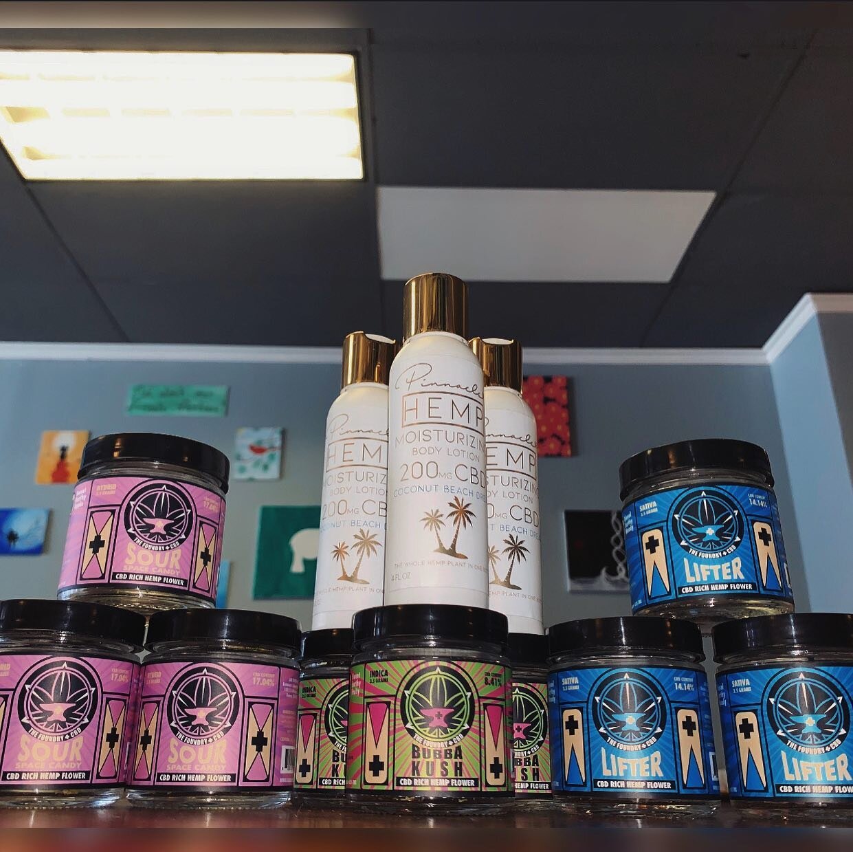 🚨CBD RESTOCK🚨 Dry Herb 🌿 &amp; refreshing coconut scented lotion 🧴perfect for this beautiful Tuesday!
Strains: Sour Space Candy 🍬 , Bubba Kush, and Lifter 🤯. What strain are we using today #TeamTVLRI ? &mdash;&mdash;&mdash;&mdash;&mdash;&mdash;
