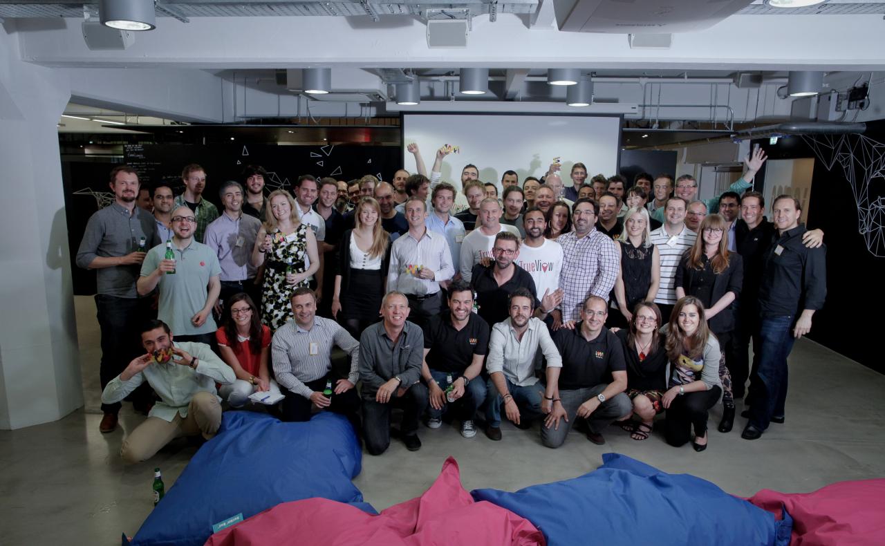 All the Wayra 2012 winners - such great friendships made with this lot!