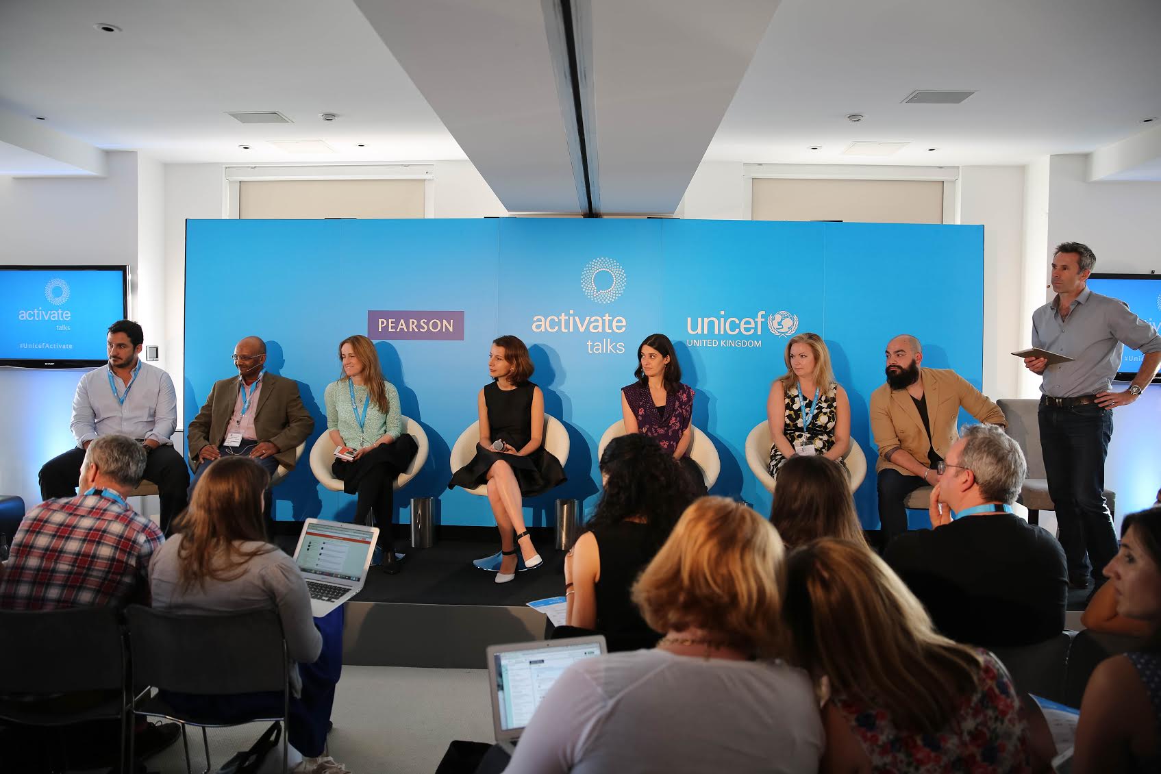 Speaking at a UNICEF event around technology innovation